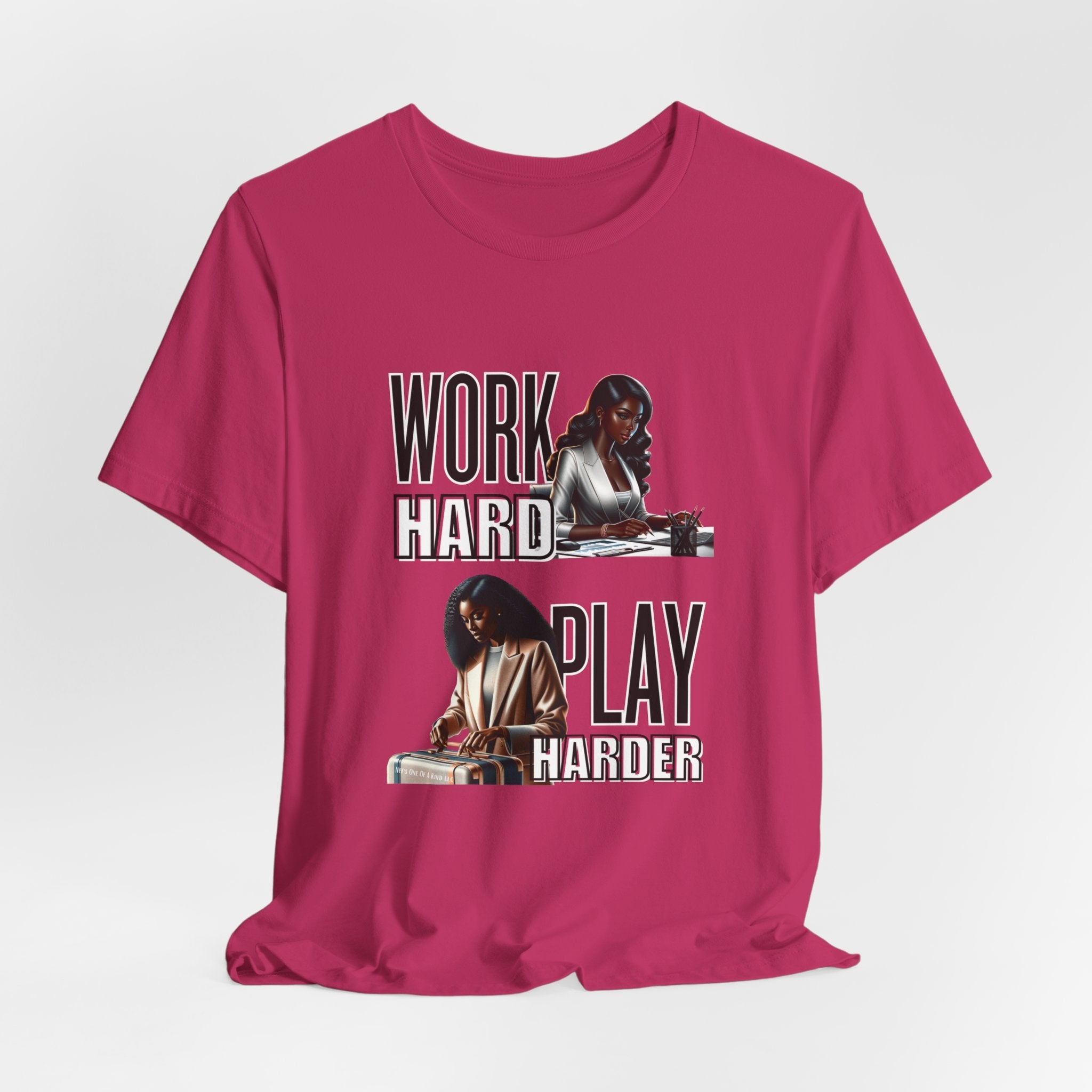 Work Hard Play Harder Short Sleeve Tee
